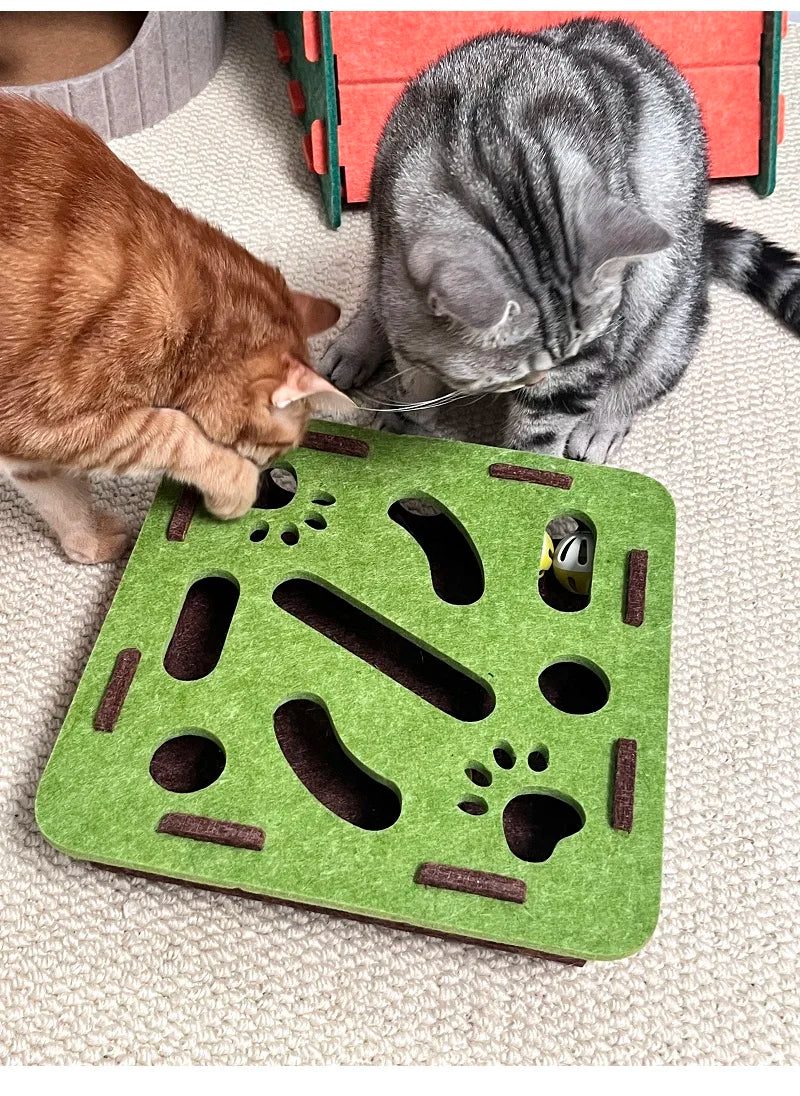 Interactive Puzzle Maze Toy for Cats