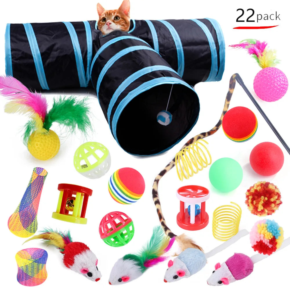 22 Pack Pet Cat Toys