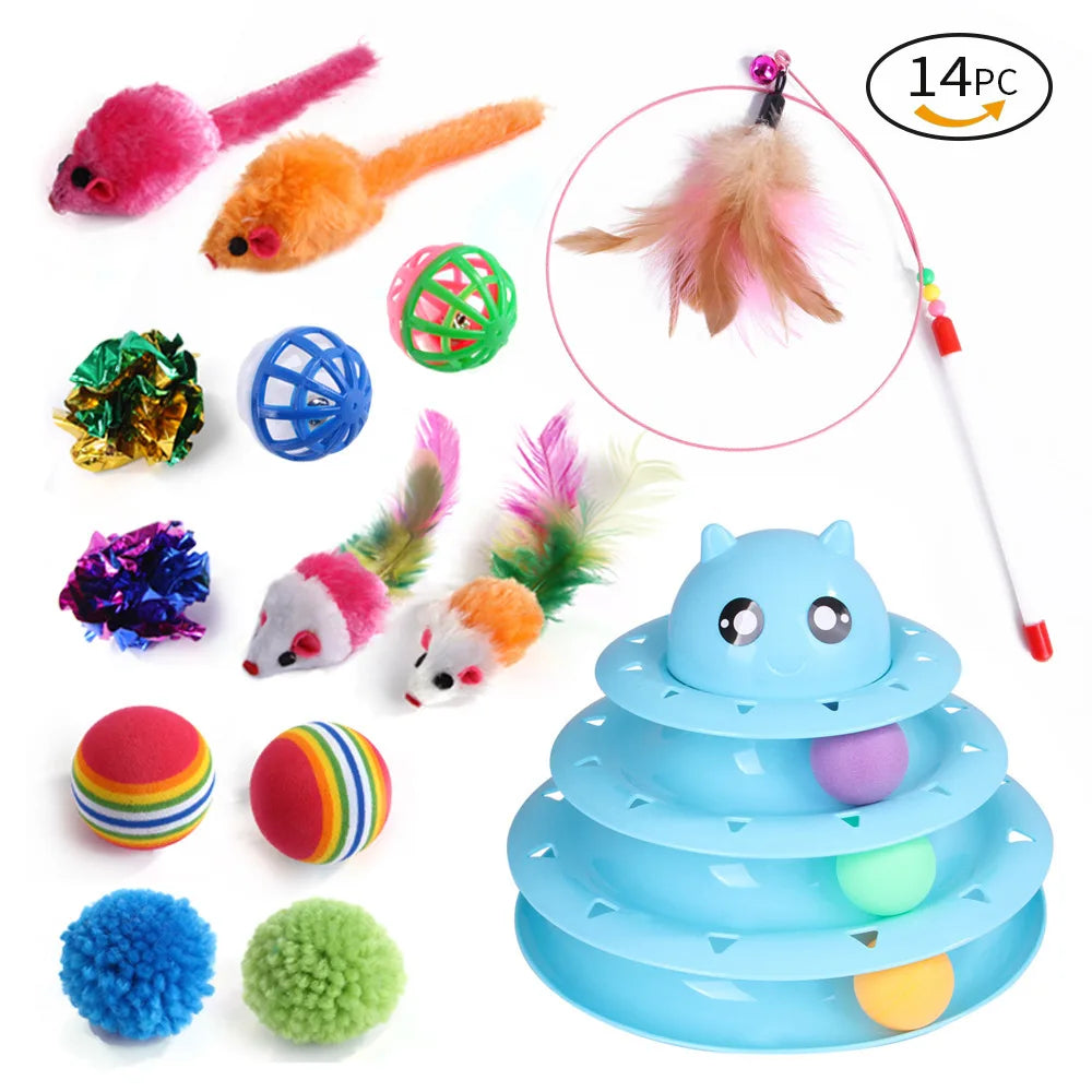 Dualpet Kitten Toys Variety Cat