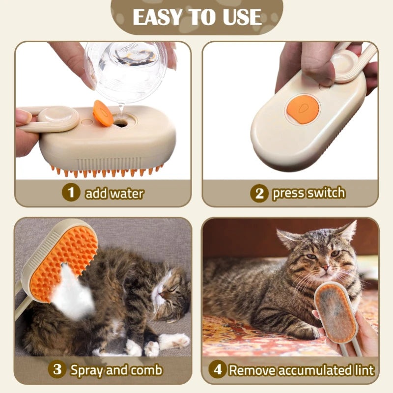 Steam Brush Cat Cats Vaporizer