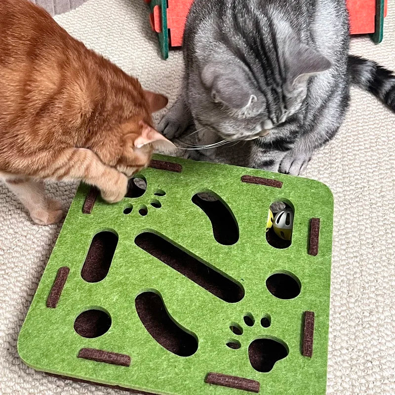 Interactive Puzzle Maze Toy for Cats