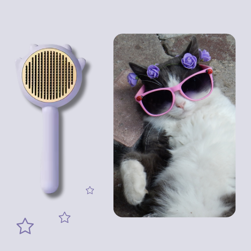 Pet Massage & Grooming Comb for Cats & Dogs