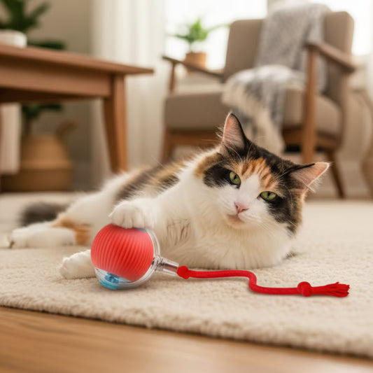 Smart Interactive Rolling Ball for Cats & Dogs