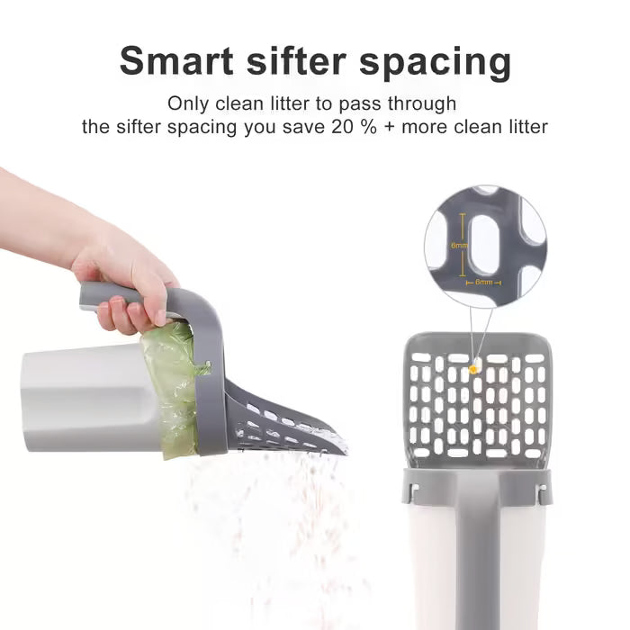 Cat Litter Scooper with Holder