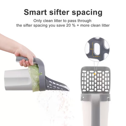 Cat Litter Scooper with Holder