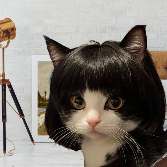 Funny Cosplay Wig for Cats & Dogs