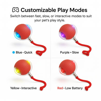 Smart Interactive Rolling Ball for Cats & Dogs