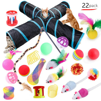22 Pack Pet Cat Toys