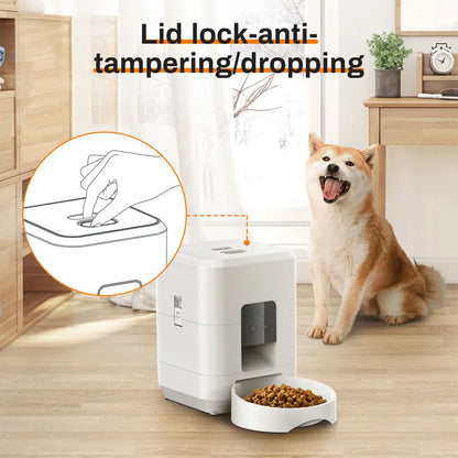 Upgraded Automatic Cat Feeder with WiFi Control