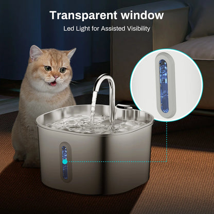 2L Automatic Water Fountain for Cats & Dogs