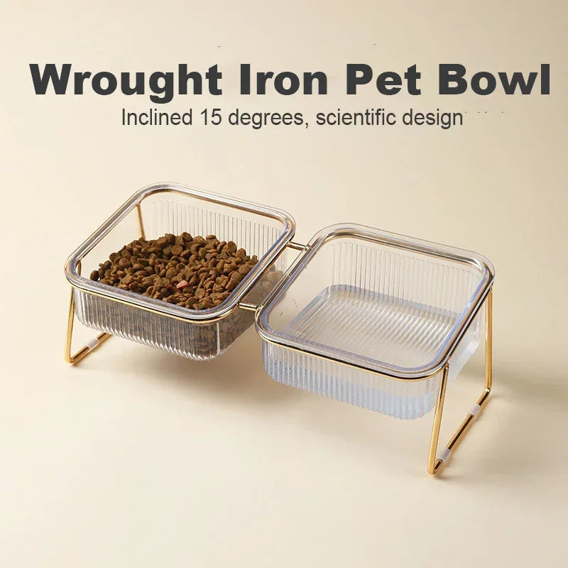 Non-Slip Raised Pet Food Bowl