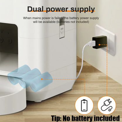 Upgraded Automatic Cat Feeder with WiFi Control