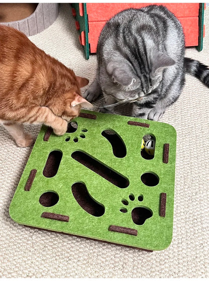 Interactive Puzzle Maze Toy for Cats