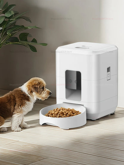 Upgraded Automatic Cat Feeder with WiFi Control