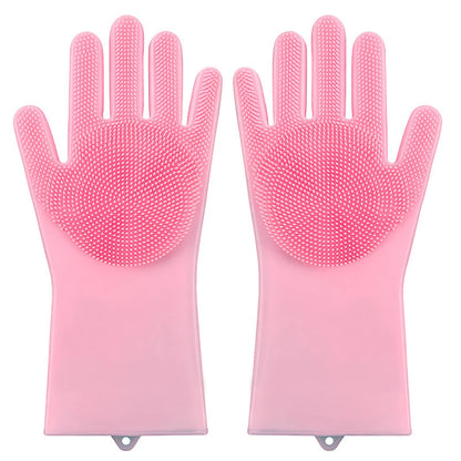 Pet Grooming Cleaning Gloves Dog