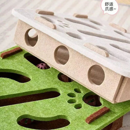 Interactive Puzzle Maze Toy for Cats