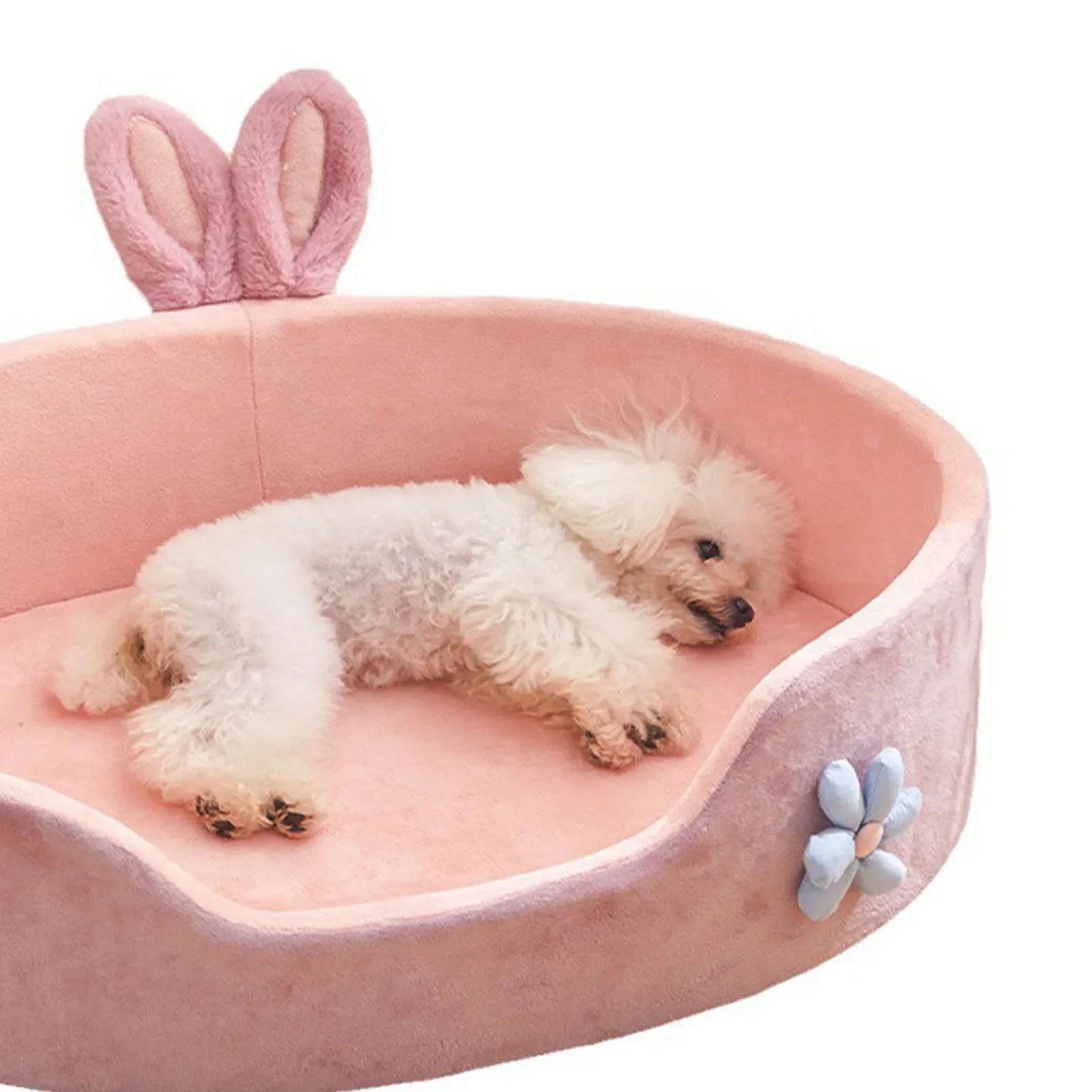 Soft Pet Bed with Detachable Washable Cover