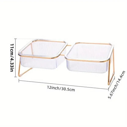 Non-Slip Raised Pet Food Bowl