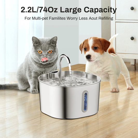 2L Automatic Water Fountain for Cats & Dogs