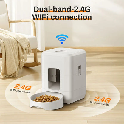Upgraded Automatic Cat Feeder with WiFi Control