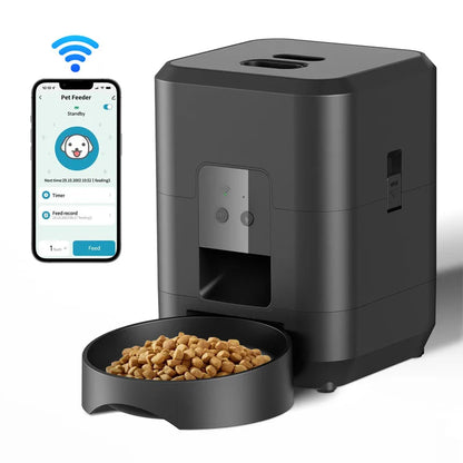 Upgraded Automatic Cat Feeder with WiFi Control