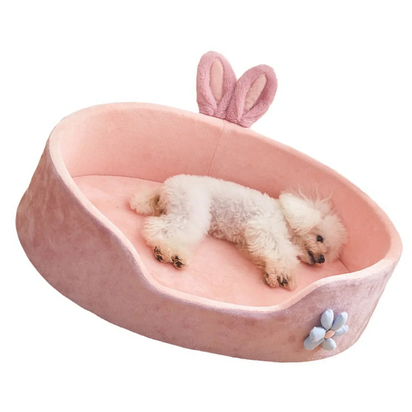 Soft Pet Bed with Detachable Washable Cover