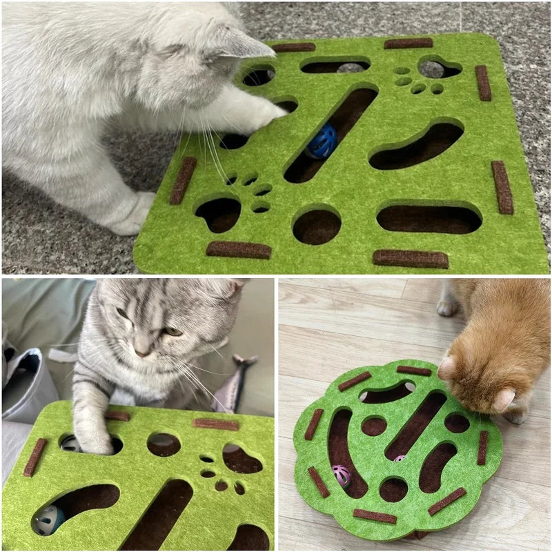Interactive Puzzle Maze Toy for Cats