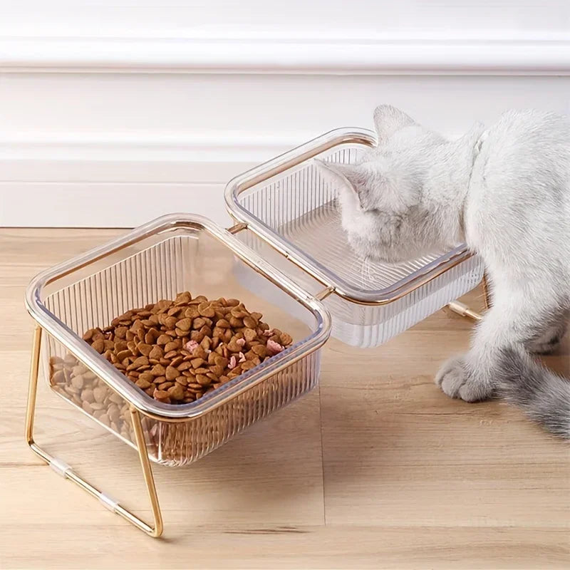 Non-Slip Raised Pet Food Bowl