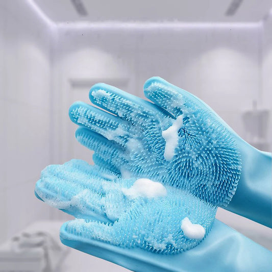 Pet Grooming Cleaning Gloves Dog