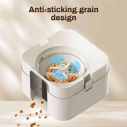Upgraded Automatic Cat Feeder with WiFi Control