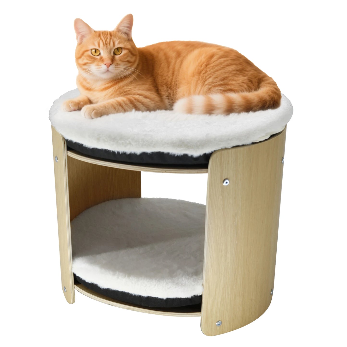 Elevated Cat Bed for Indoor Cats
