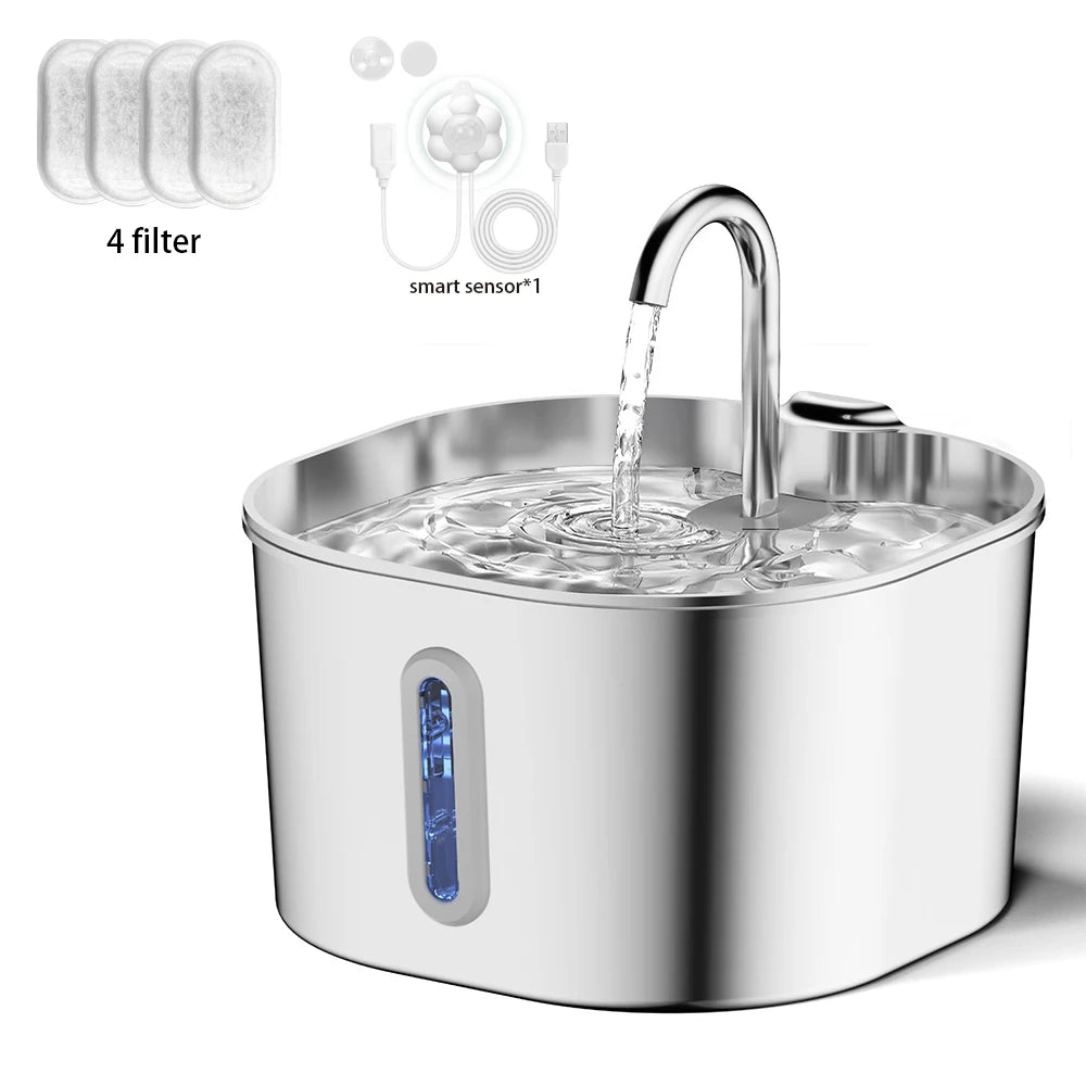 2L Automatic Water Fountain for Cats & Dogs