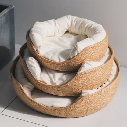 Pet Bed Kennel Mat for Cats & Dogs