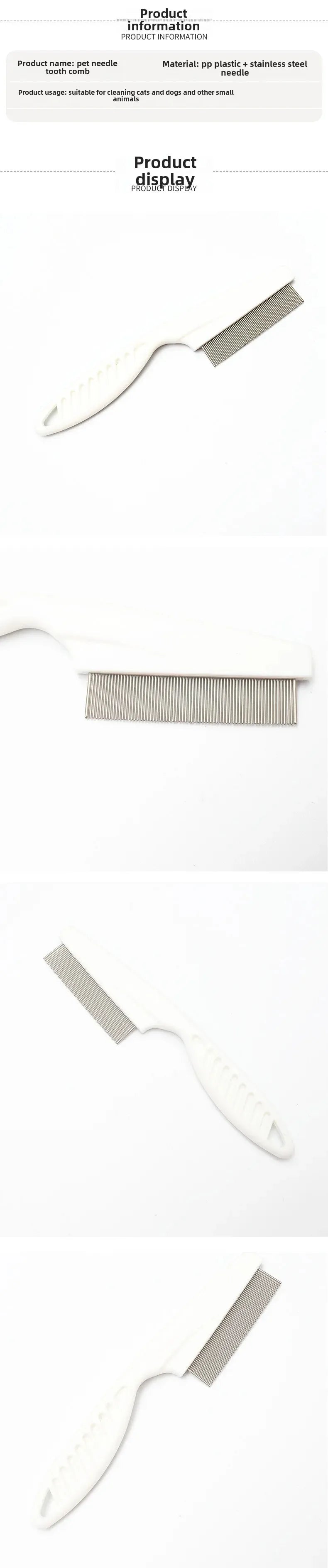 Professional Flea Comb Dogs Cats